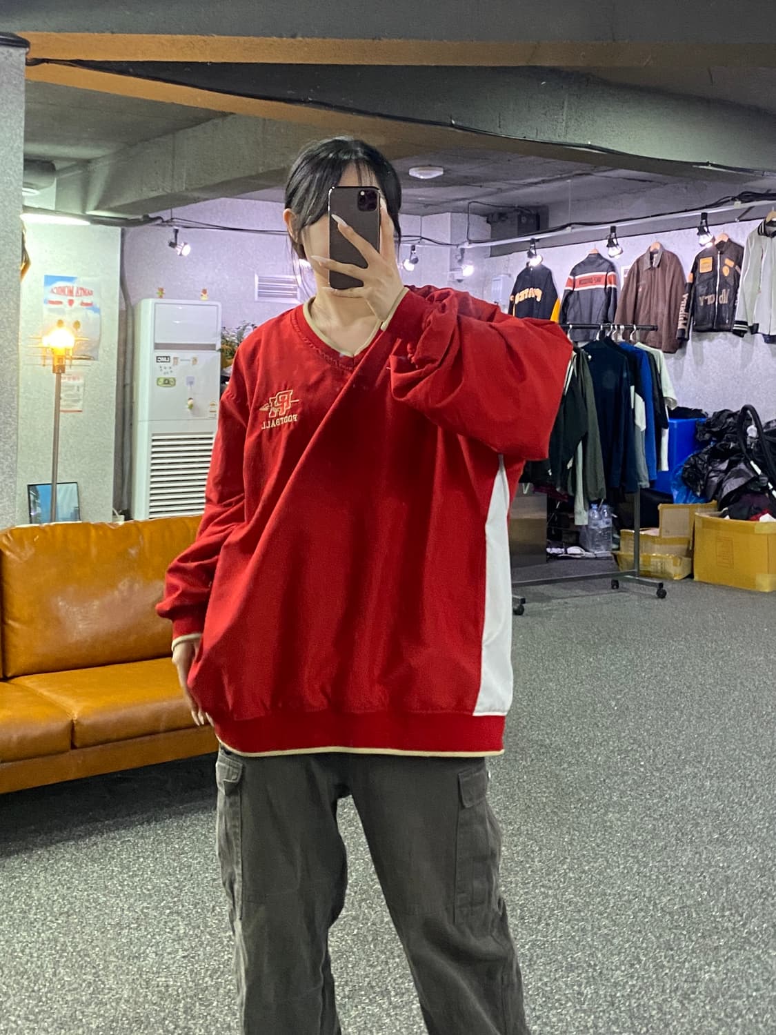 나이키 올드스쿨 빈티지 웜업 레드 B4905 상품이미지1