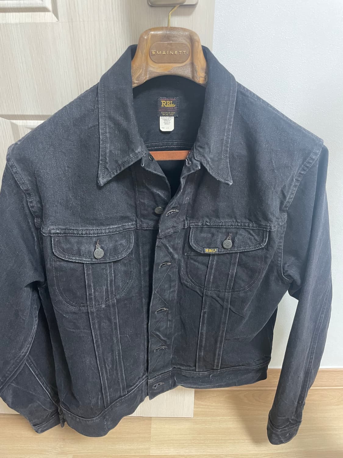 RRL lot271블랙 L 상품이미지1