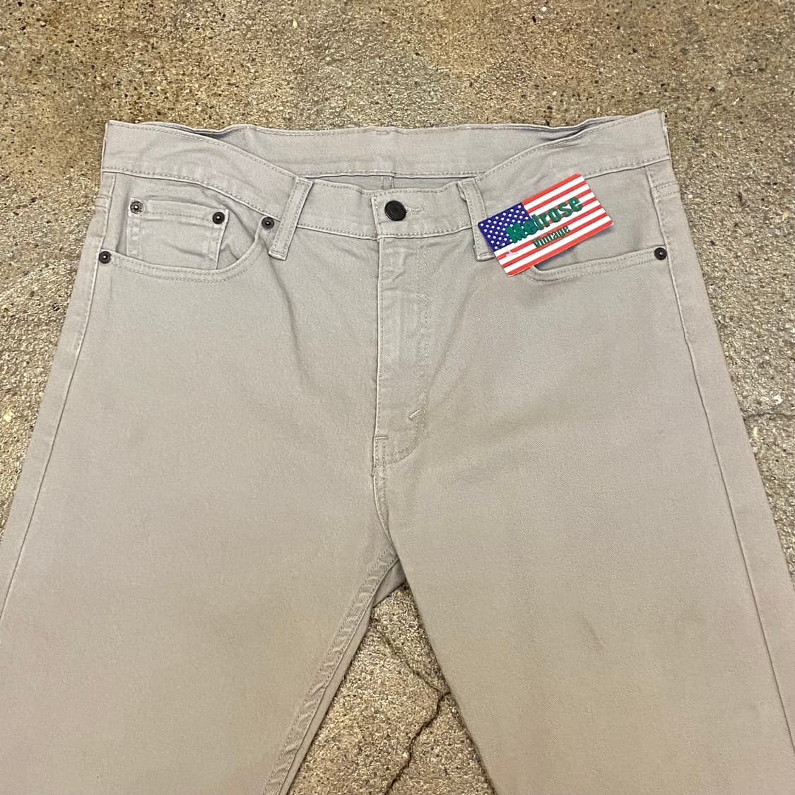 빈티지 리바이스 513 베이지진 청바지 상품이미지2