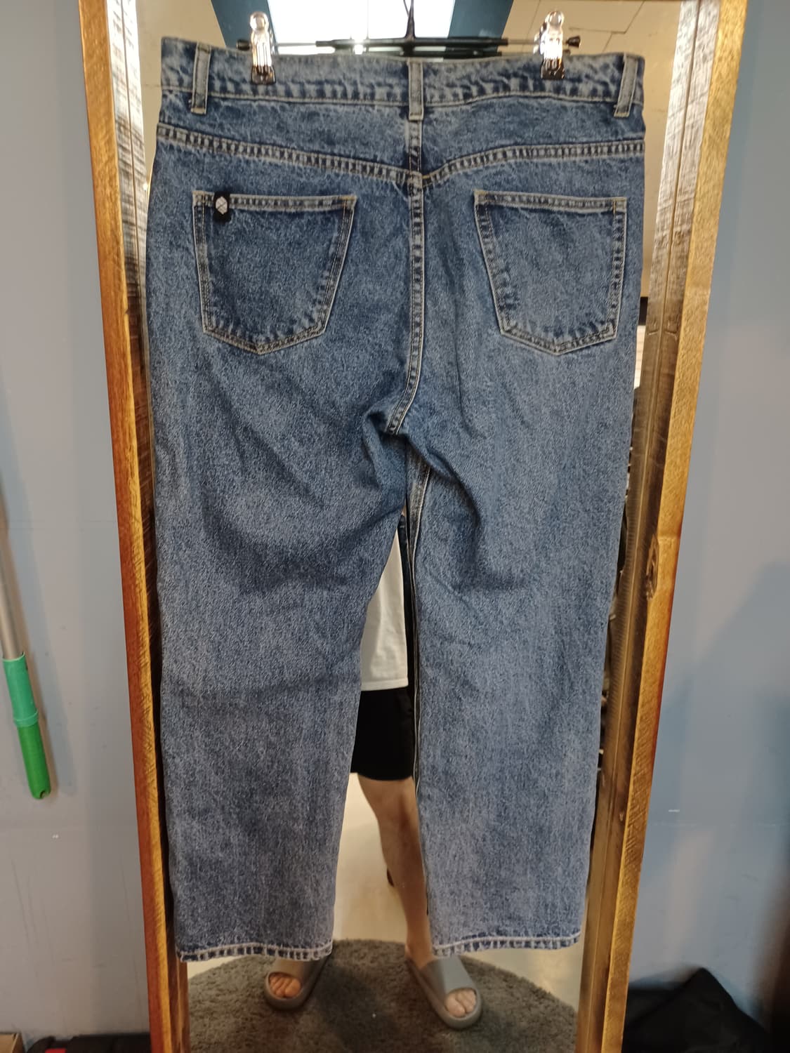 엑스톤즈 빈티지워싱 루즈핏 청바지 L 상품이미지2