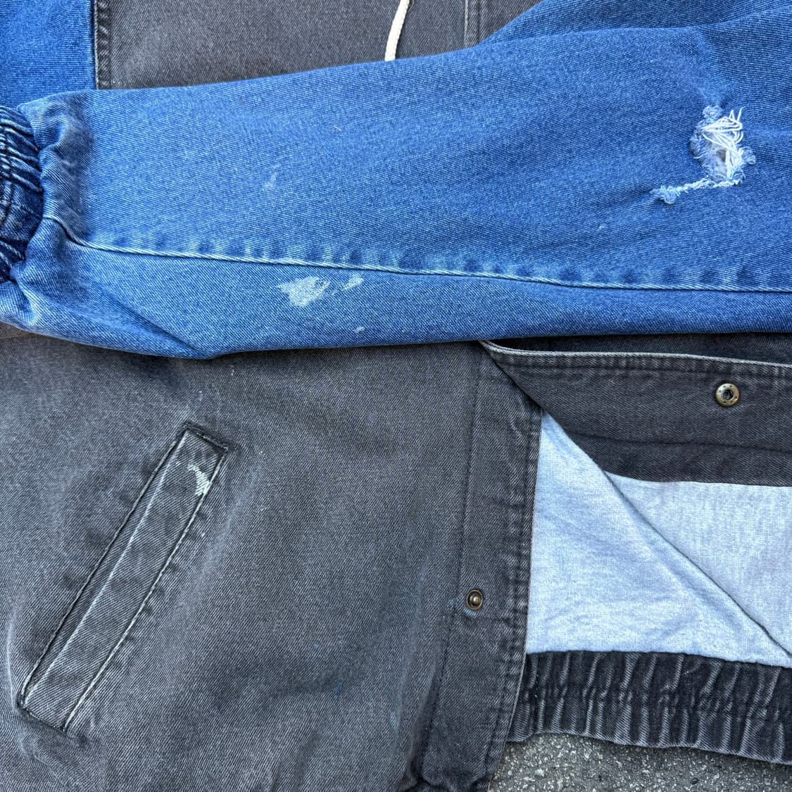 후디 베이스볼 자켓 상품이미지3