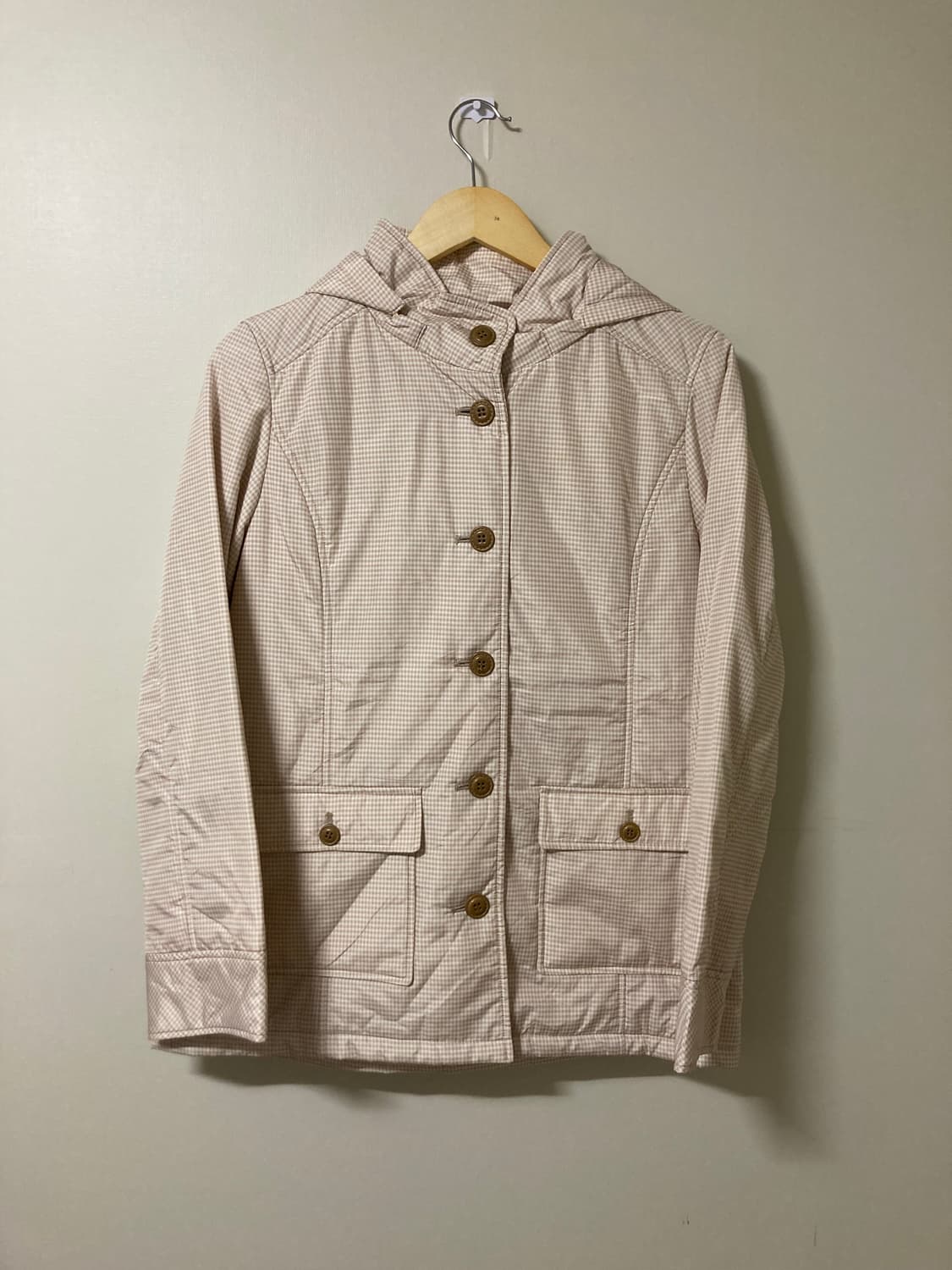 체크후드자켓 상품이미지1