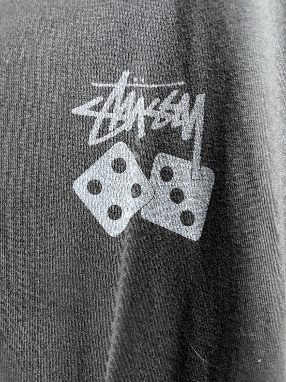 스투시 피그먼트 다이드 다이스 블랙 xl 상품이미지4