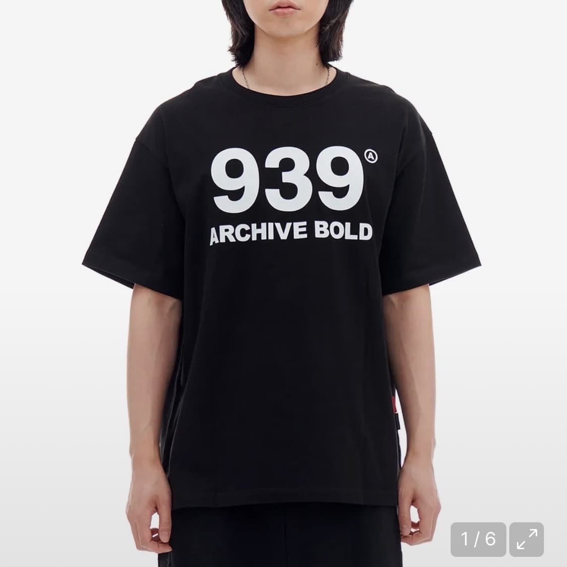 아카이브 볼드 x 가터 갤러리 콜라보 베이직 로고 티셔츠 S 상품이미지1