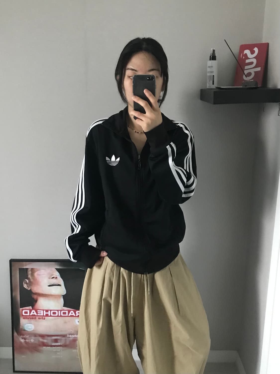 아디다스 파이어버드 블랙 트랙탑 져지 상품이미지4