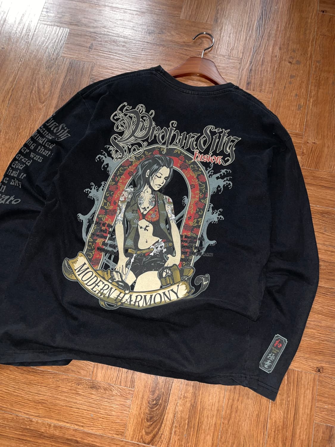 빈티지 오리엔탈 프린팅 롱슬리브 상품이미지2