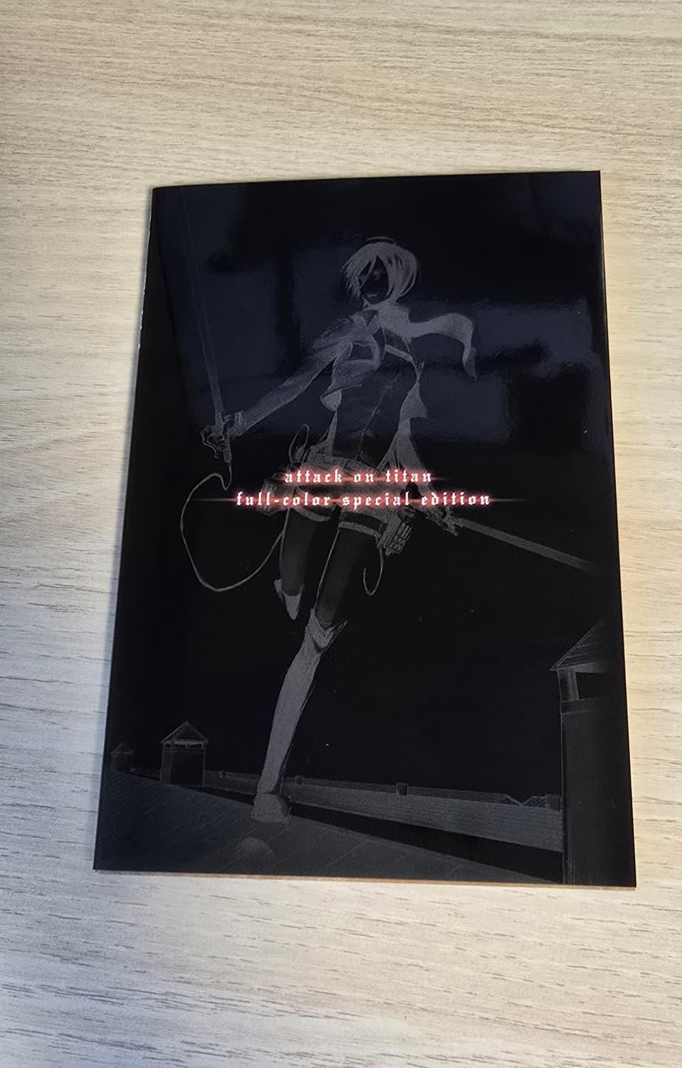 한정판 진격의거인 블루레이박스 공방전 풀컬러 코믹스 특전 북클릿 조사병단 상품이미지3