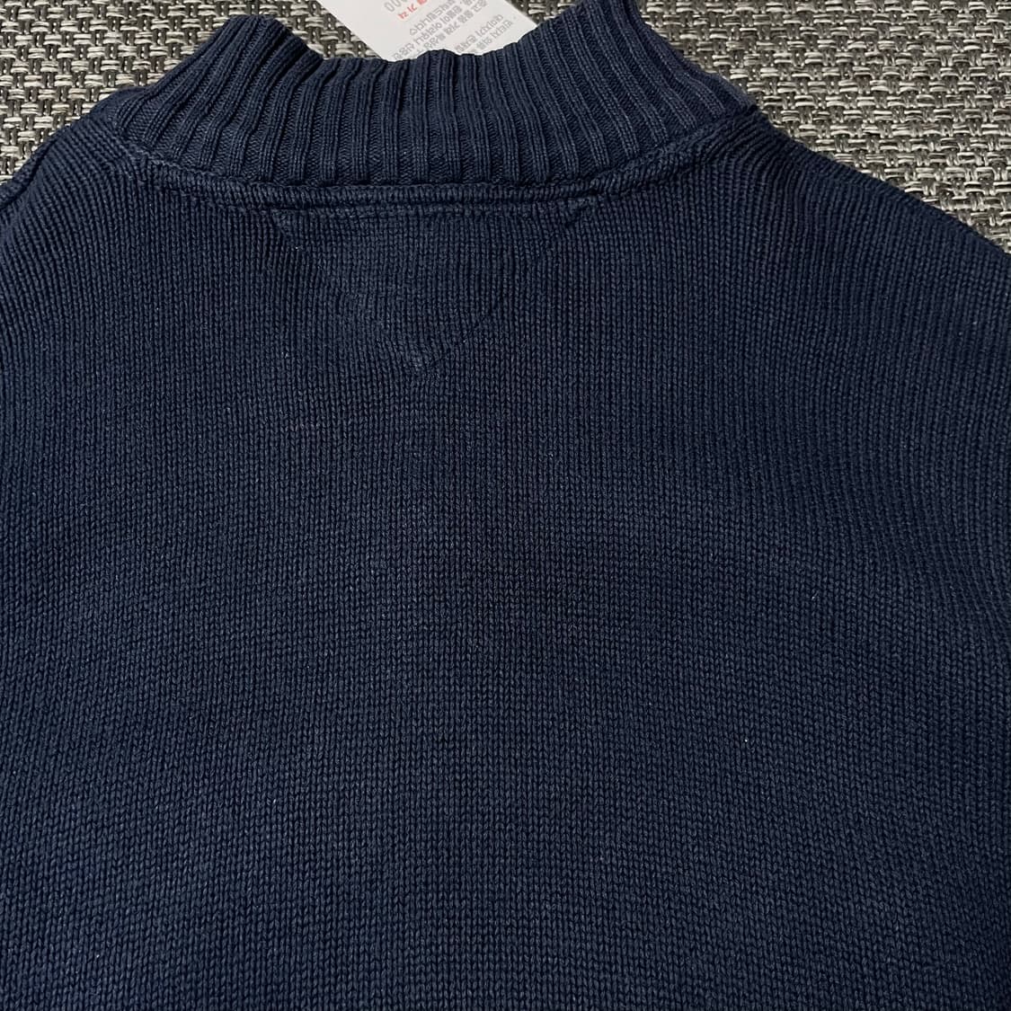 타미힐피거 네이비 반집업 긴팔 니트 XL 상품이미지6