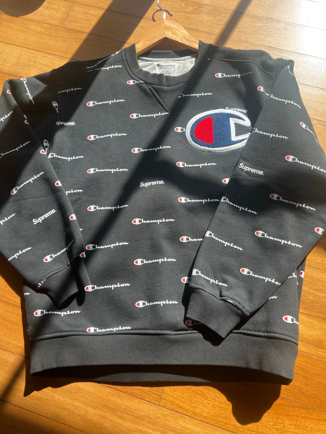 챔피온 x 슈프림 한정판 스웻 상품이미지3