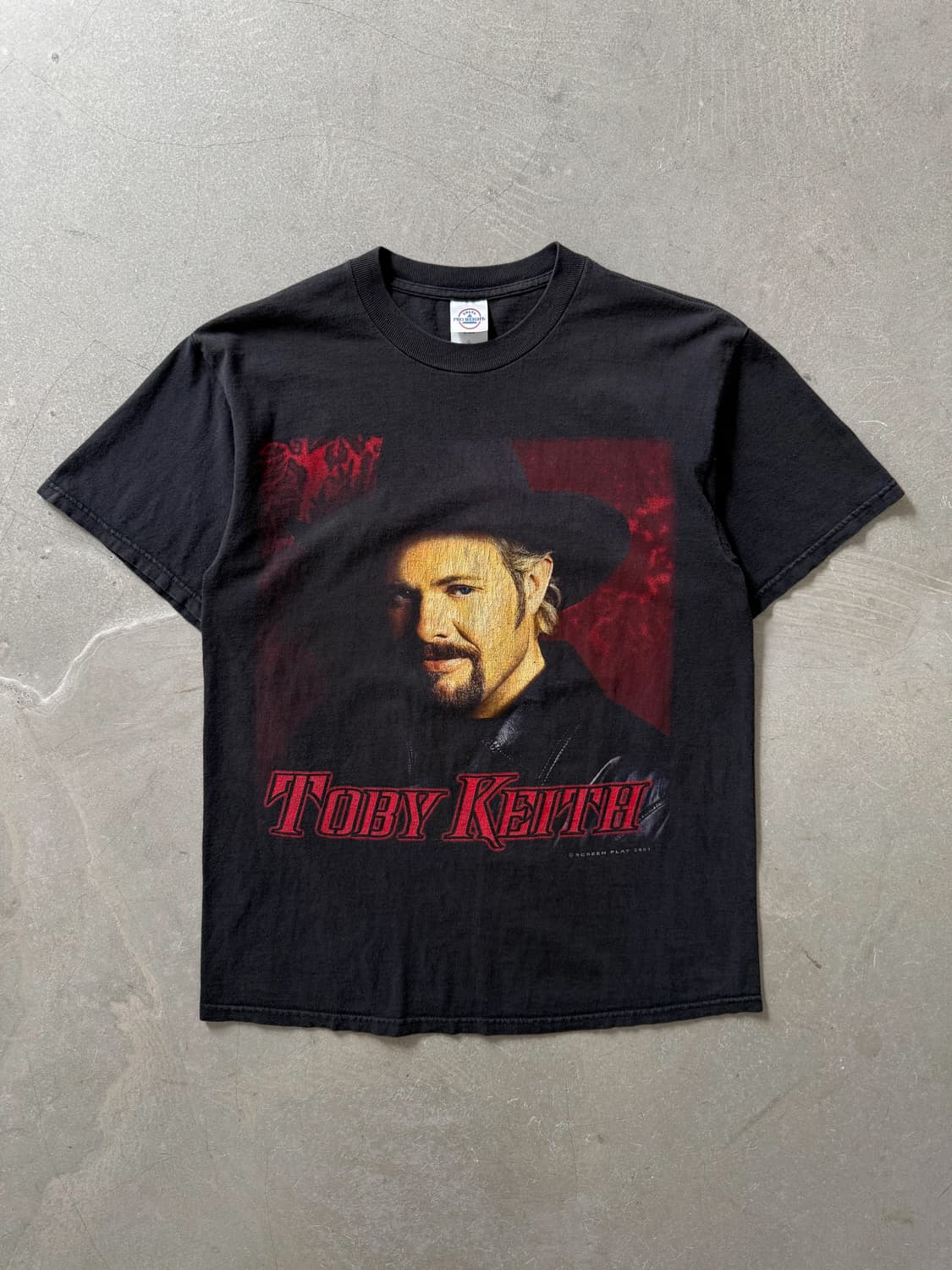 Vintage 2001 Toby Keith Tour Tee 상품이미지1