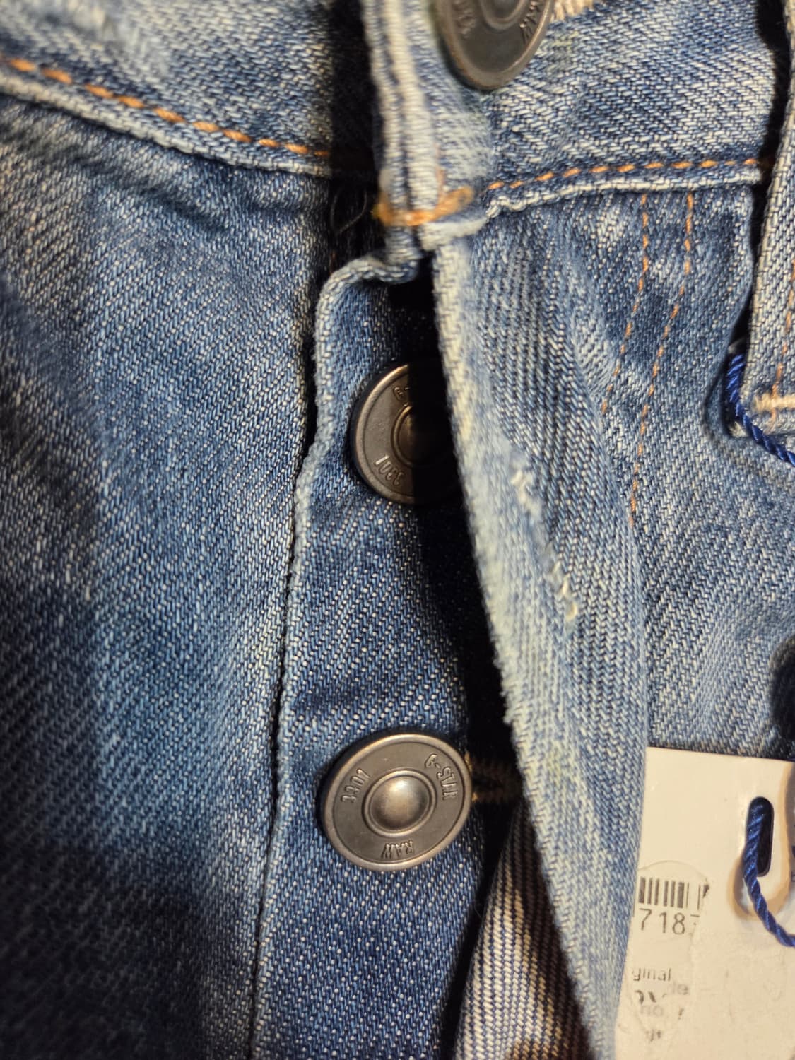 G-STAR RAW 3301 스트레이트 핏 청바지(W29/L32) 상품이미지6