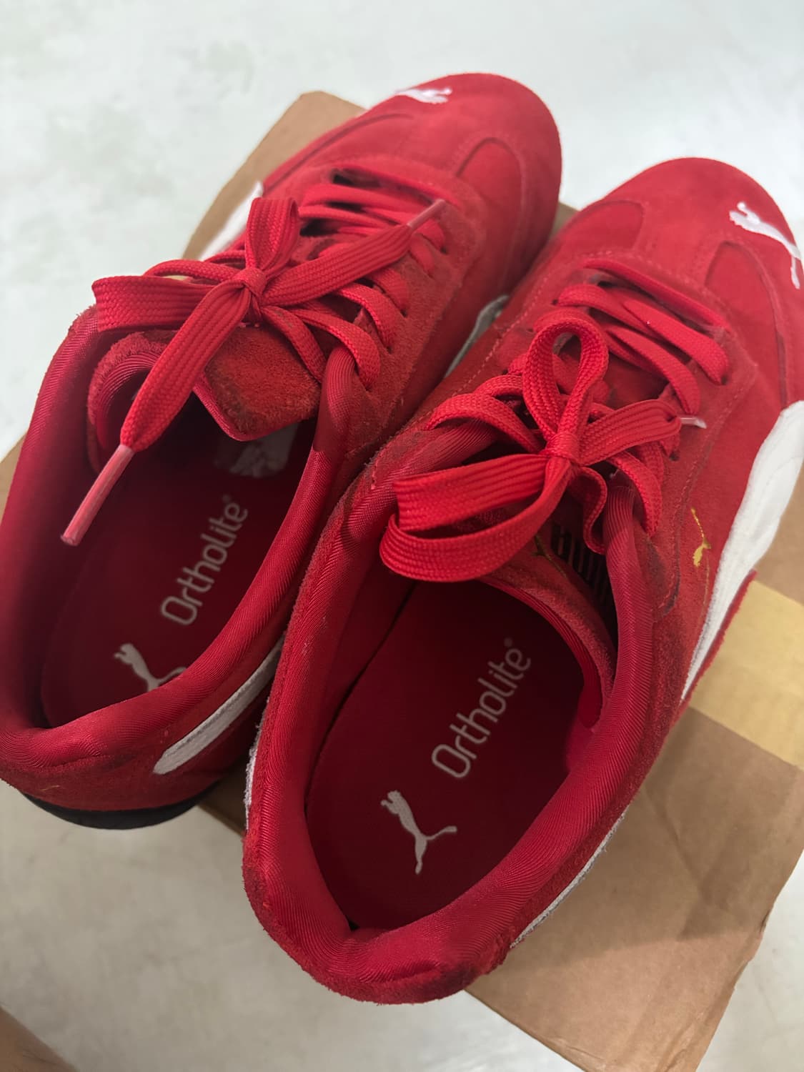 푸마 스피드캣 OG 레드 화이트 270 상품이미지2