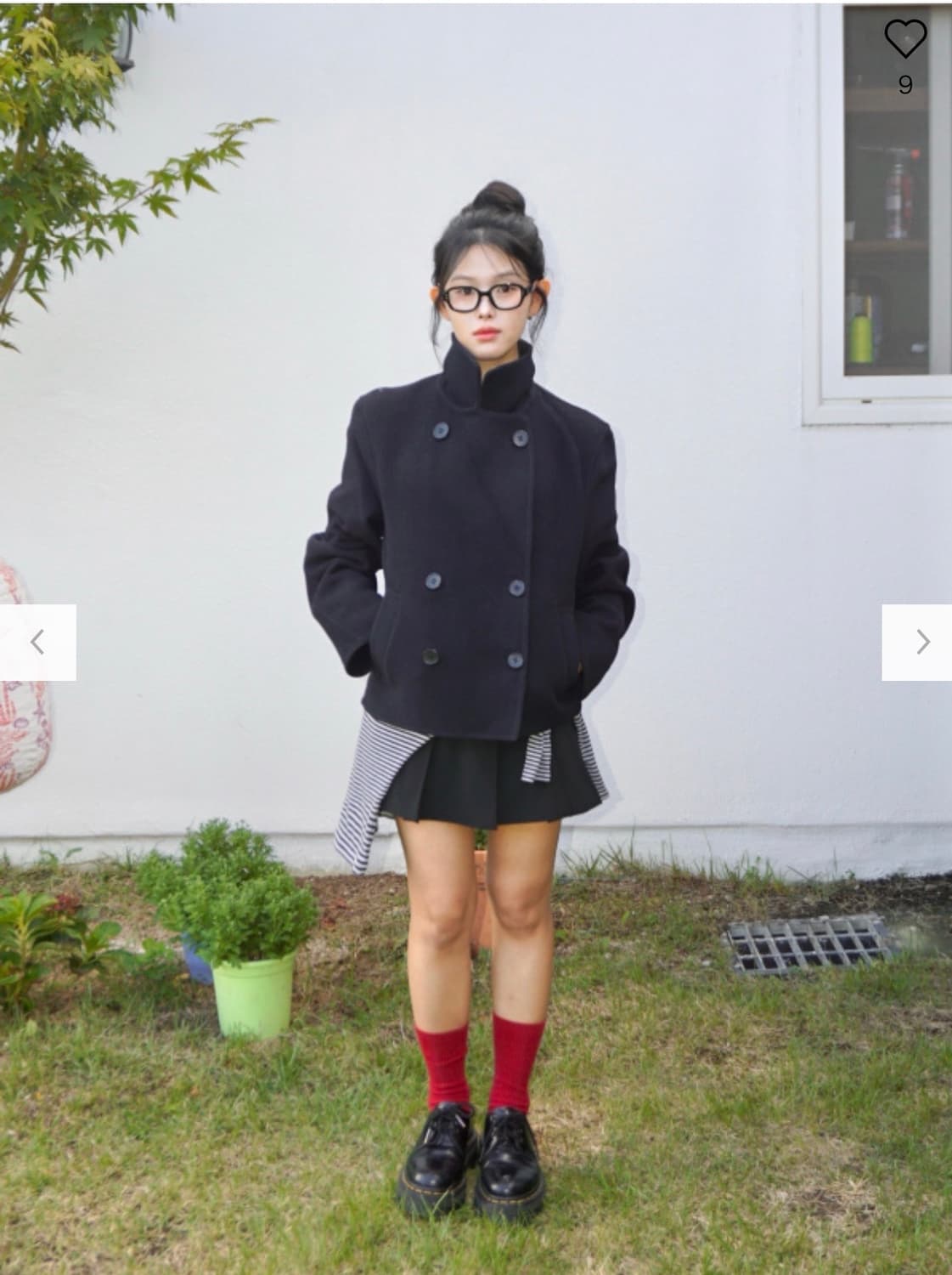 유니클로 더블페이스 쇼트코트 상품이미지1