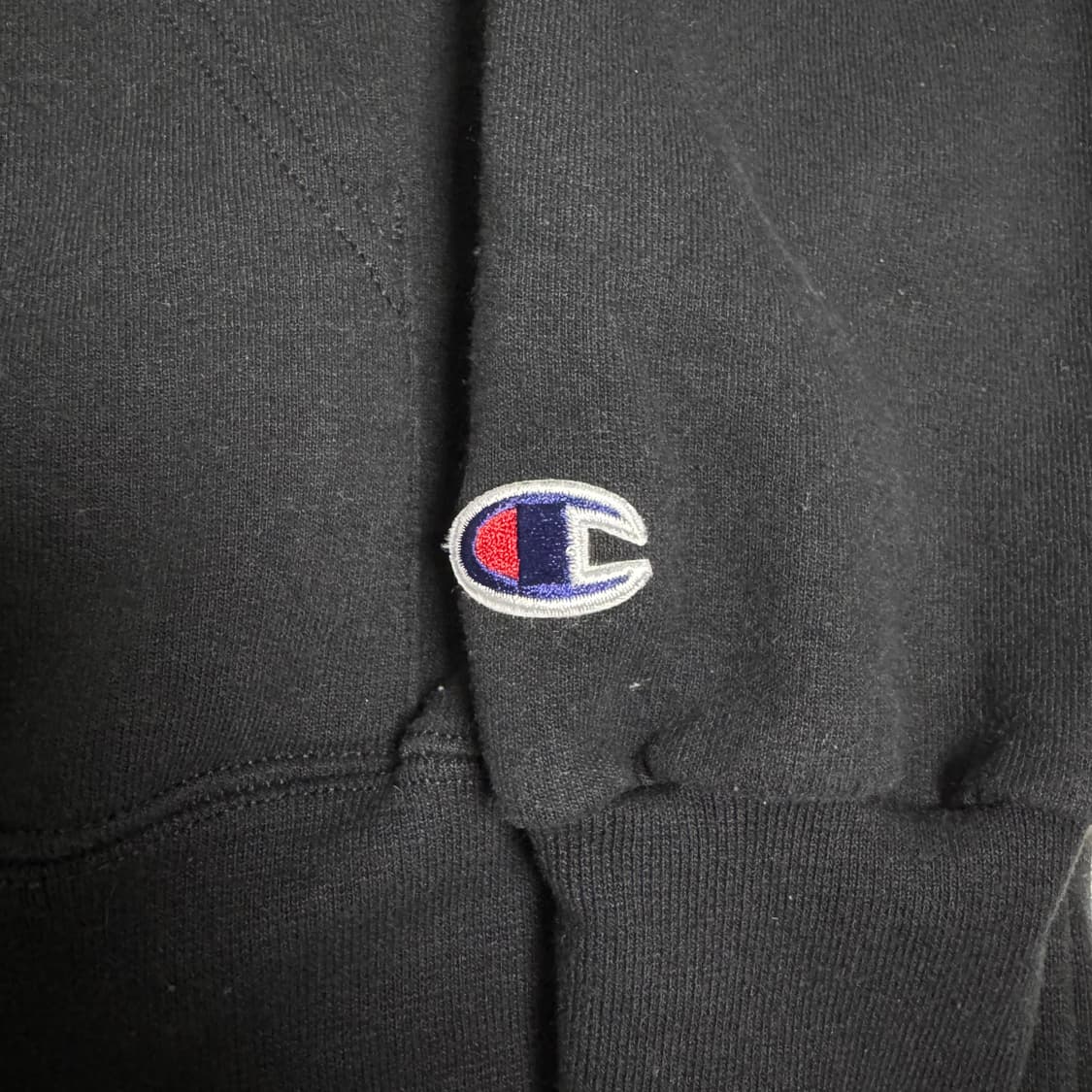챔피온 블랙 후드티 L 상품이미지2
