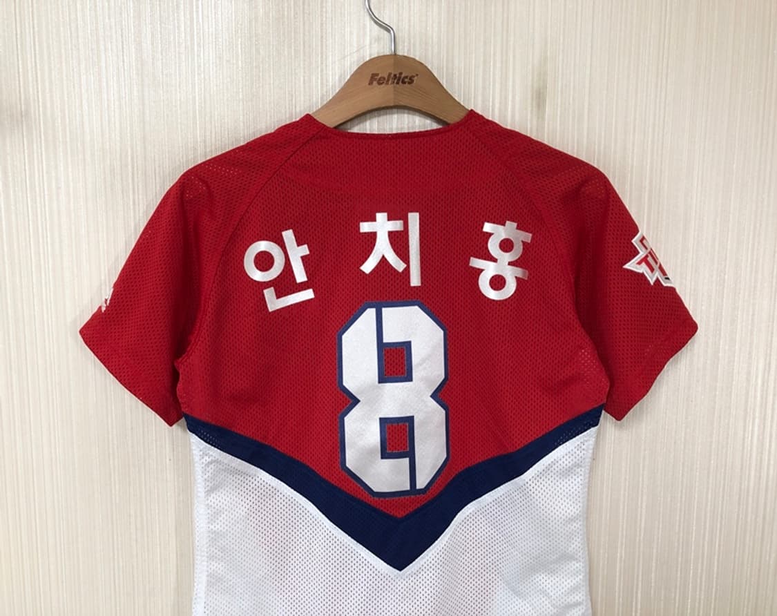 KBO 마제스틱 기아타이거즈 18시즌 원정유니폼 80 #8 안치홍 상품이미지9