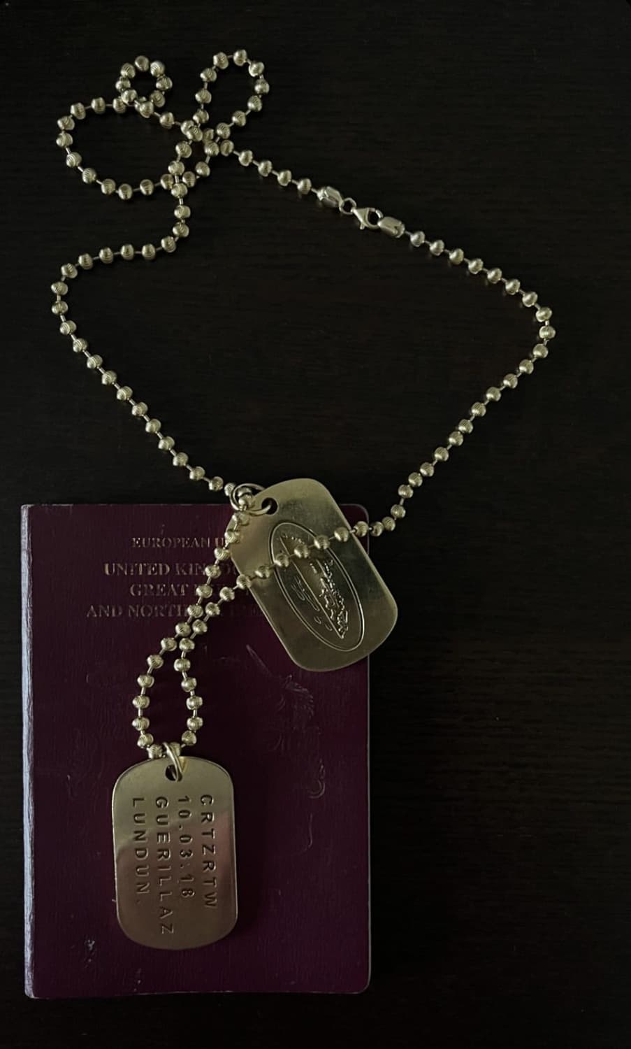 코르테이즈 도그 태그 corteiz crtz dog tag 상품이미지2