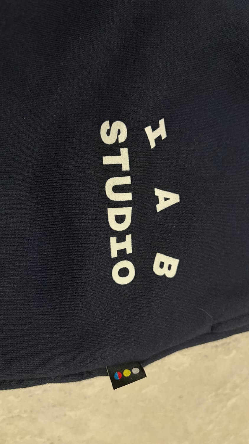 아이앱 스튜디오 스웨트 팬츠 네이비 m 상품이미지3