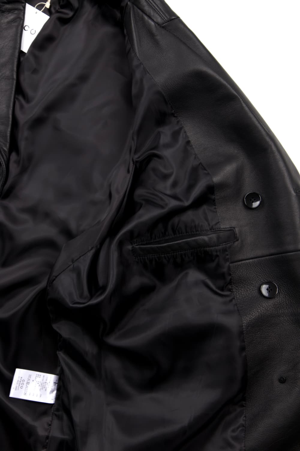 (새상품) CCU 더블 브레스티드 자켓 블랙 상품이미지6