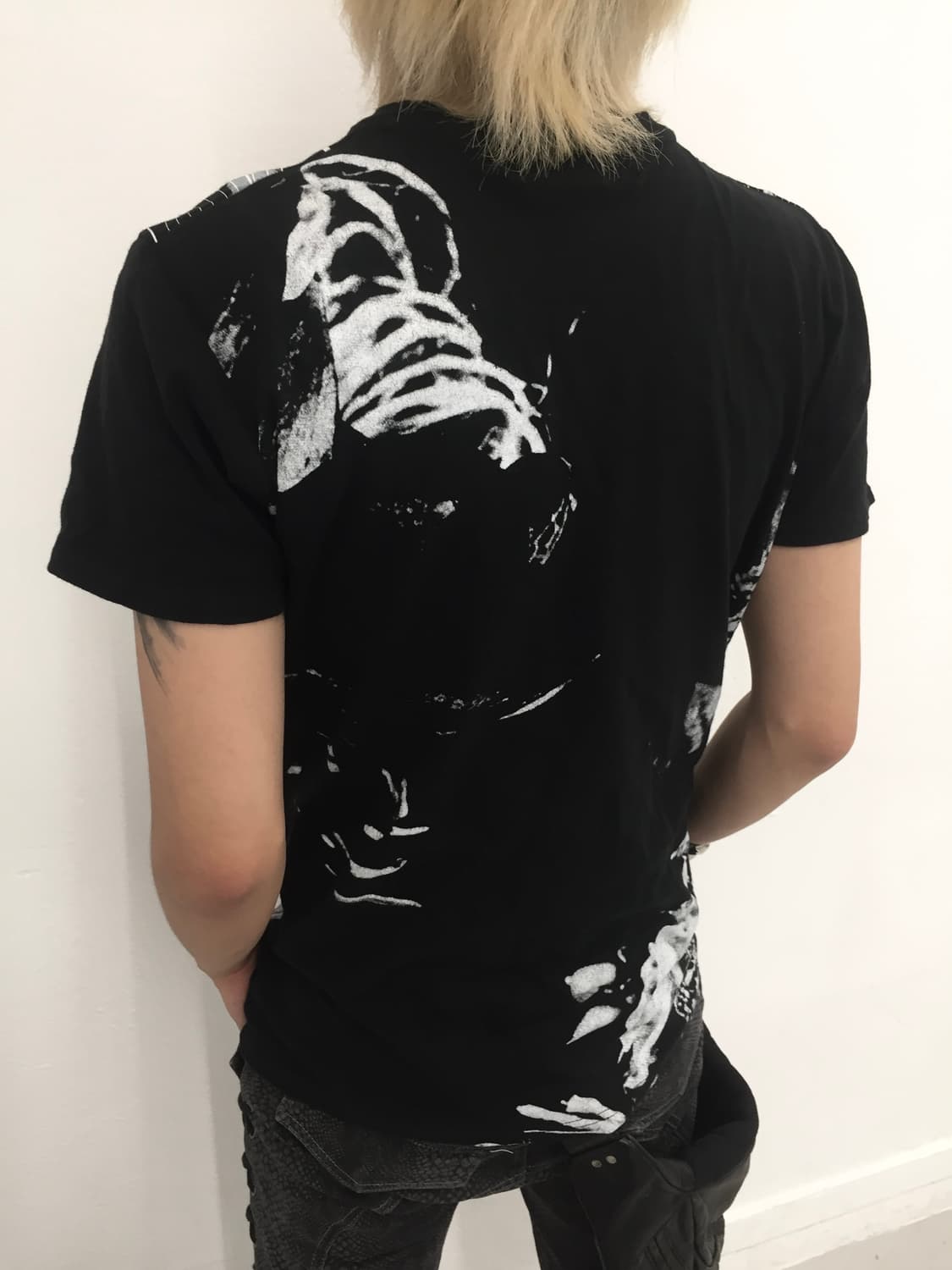 Black by Vanquish v-neck top  상품이미지7