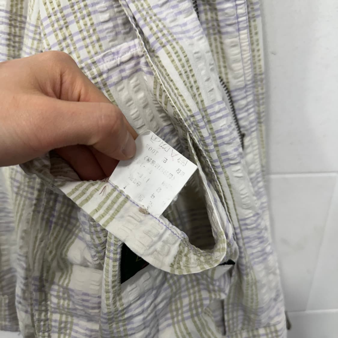 빈폴 체크 자켓 상품이미지4