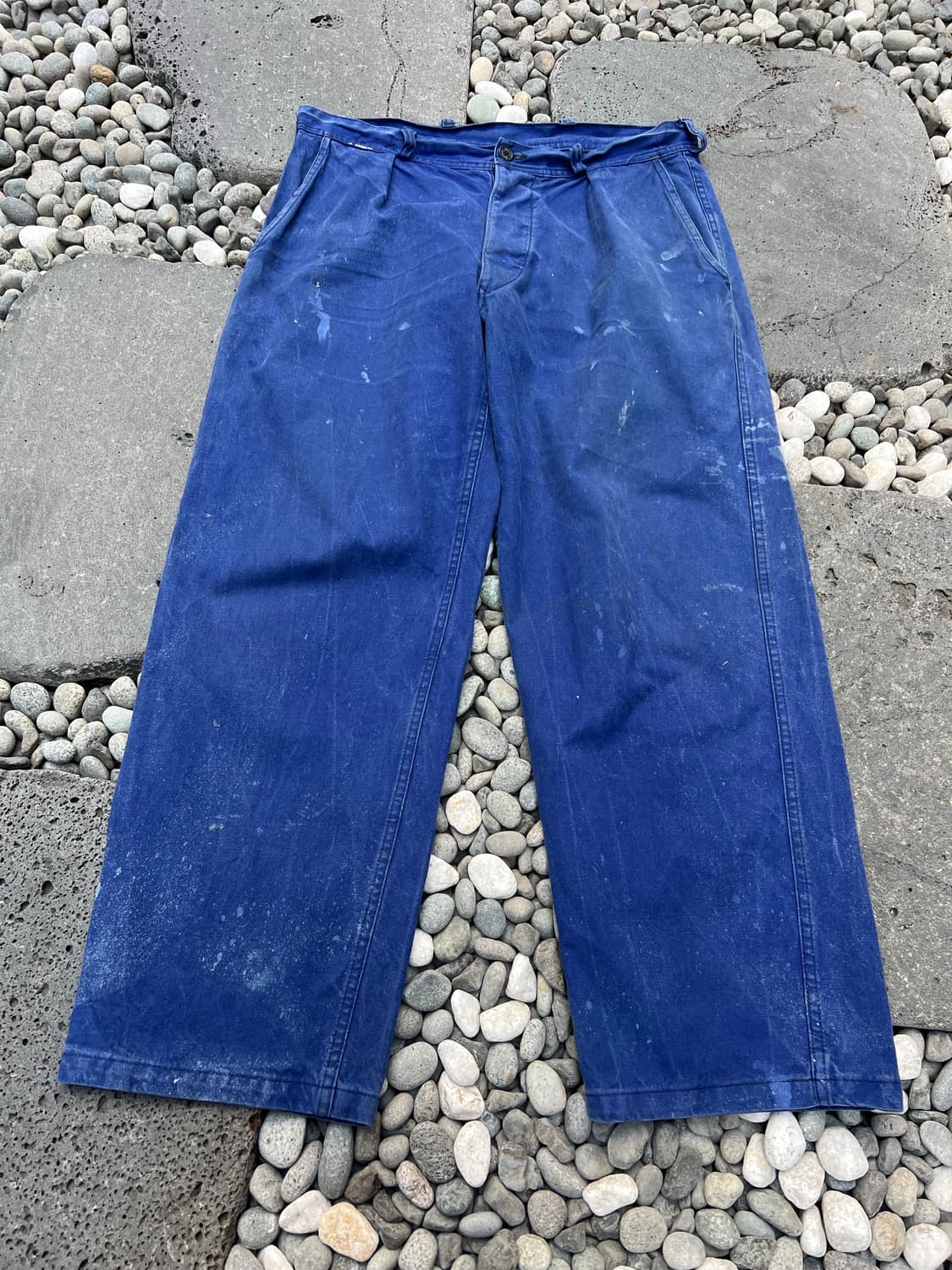 HARD FADED VINTAGE WASHING WIDE 프렌치워크팬츠 상품이미지1