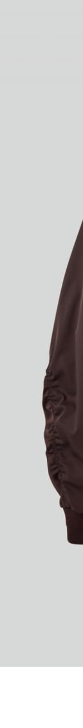 렉토 지퍼 디테일 스트럭쳐 팀봄버 레드 브라운 상품이미지3