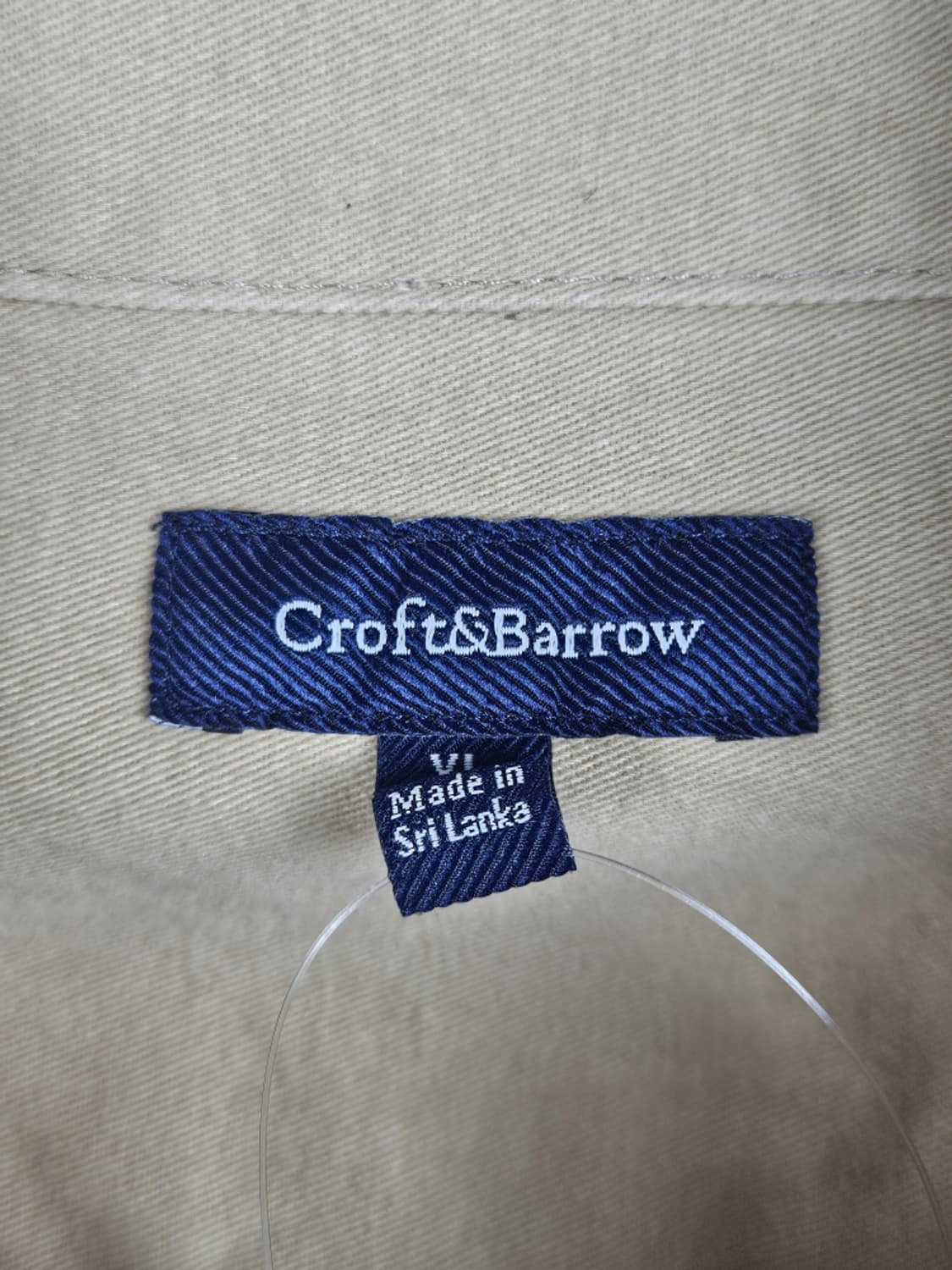 CROFT&BARROW 캔버스 버튼다운 셔츠 ( XL ) / 10338 상품이미지7