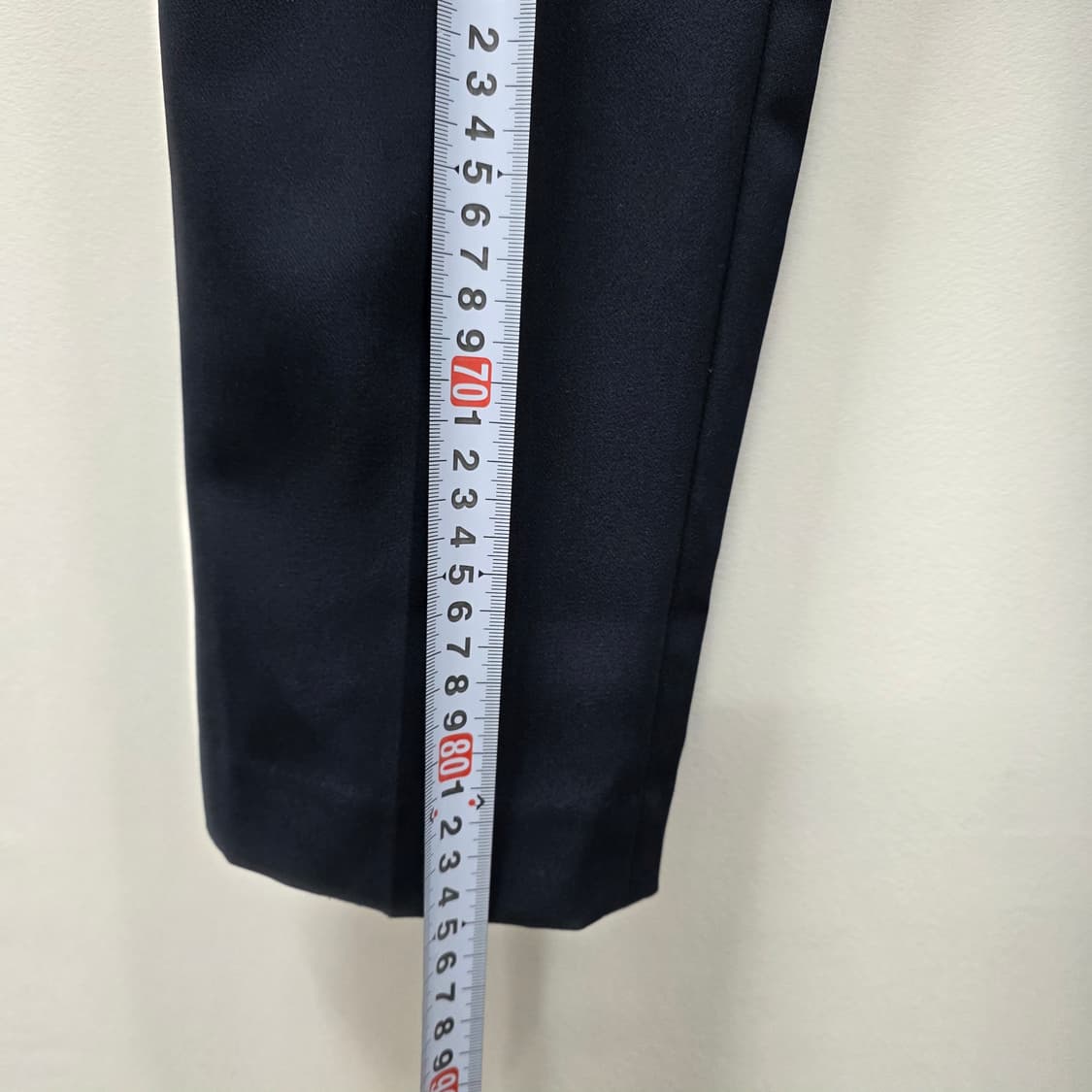 1176 헤지스 슬랙스 팬츠 네이비 70사이즈 여성 정장핏 상품이미지7