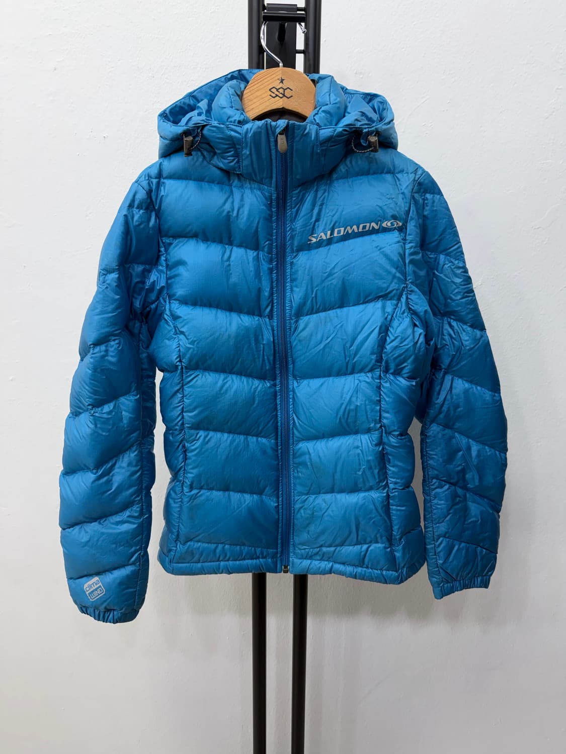 정품) 살로몬 여성 구스패딩 S 상품이미지1