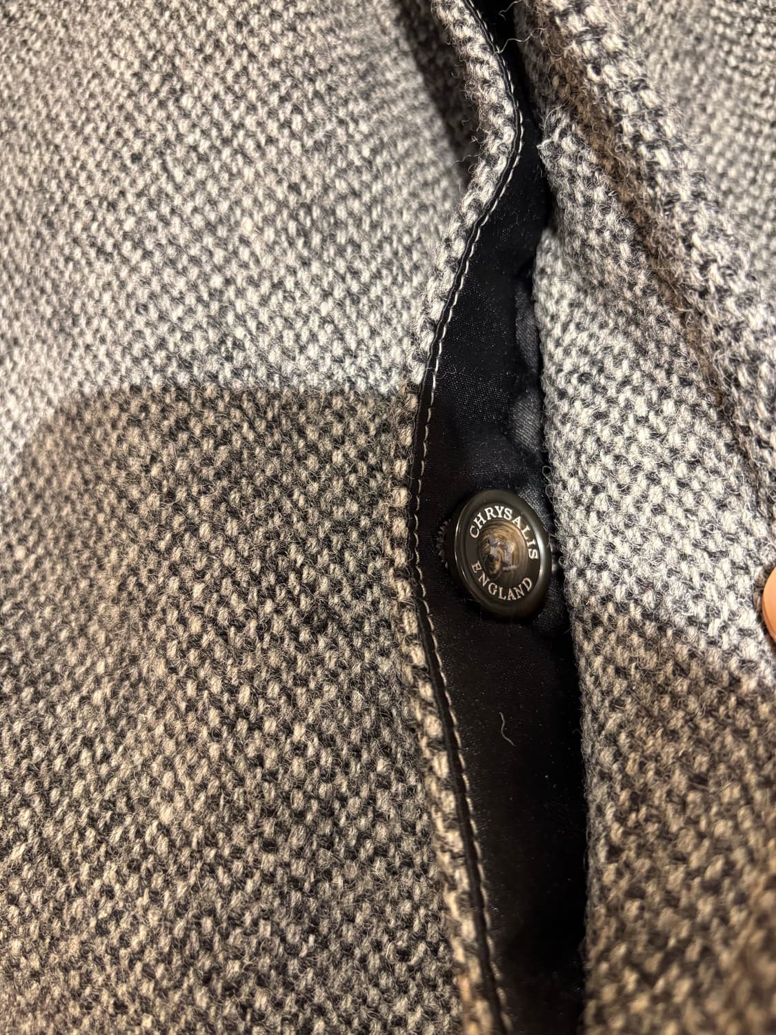 크리설리스 켄싱턴 숏 도네갈 트위드 그레이 42 상품이미지6