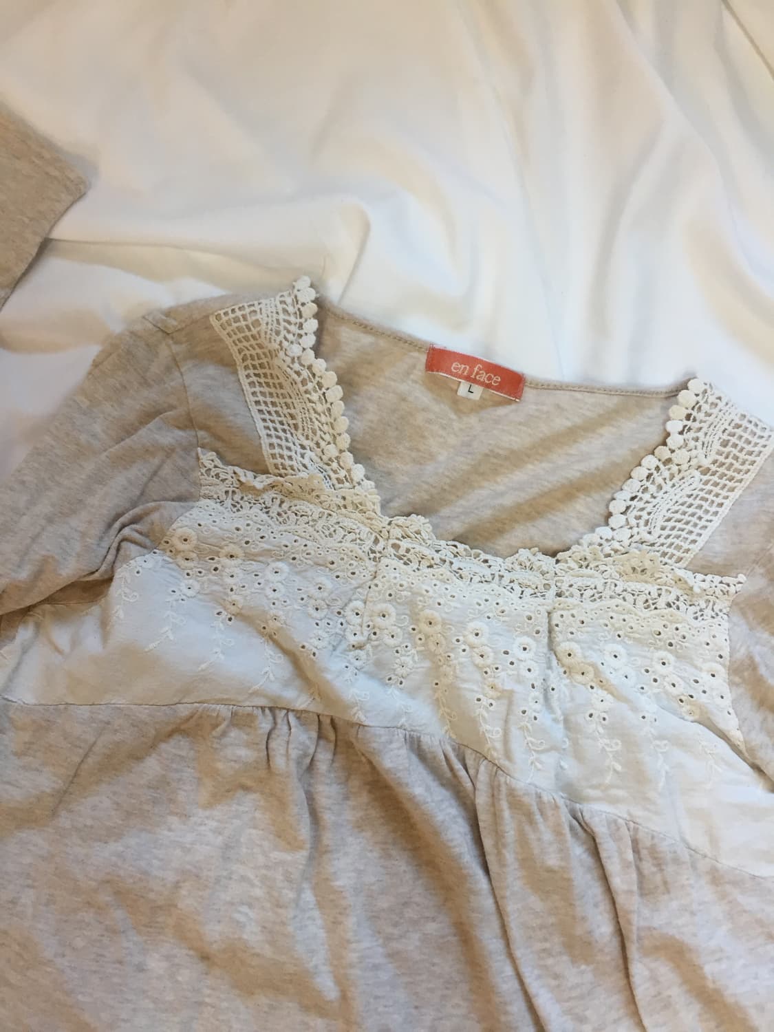 레이스 모리걸 티셔츠 상품이미지3