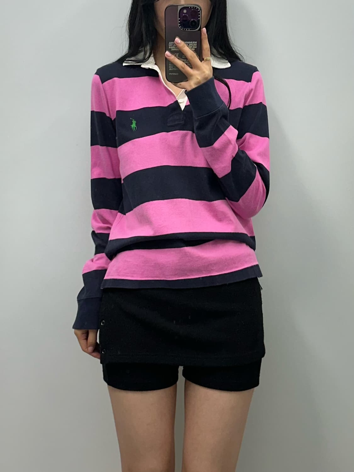 폴로 랄프로렌 단가라 럭비 카라 티셔츠 상품이미지1