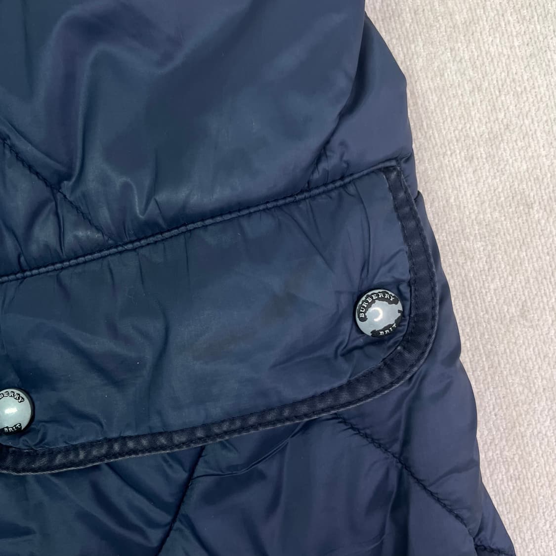 100 버버리 브릿 엘보 패치 퀄팅 자켓 상품이미지7