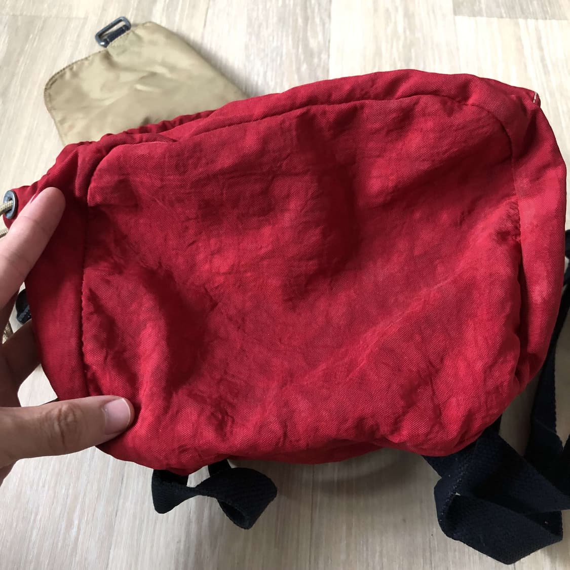 (ONE SIZE) 키플링 KIPLING 복조리 백팩 레드 키플링팩 가방 상품이미지7