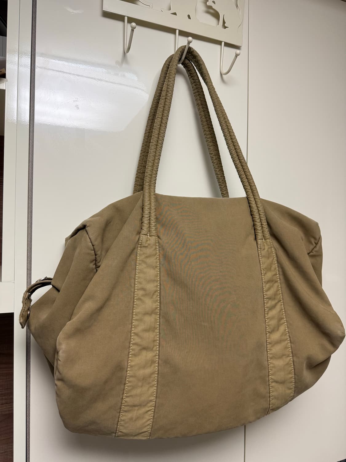 EE 더플백 라지 BEIGE 상품이미지3