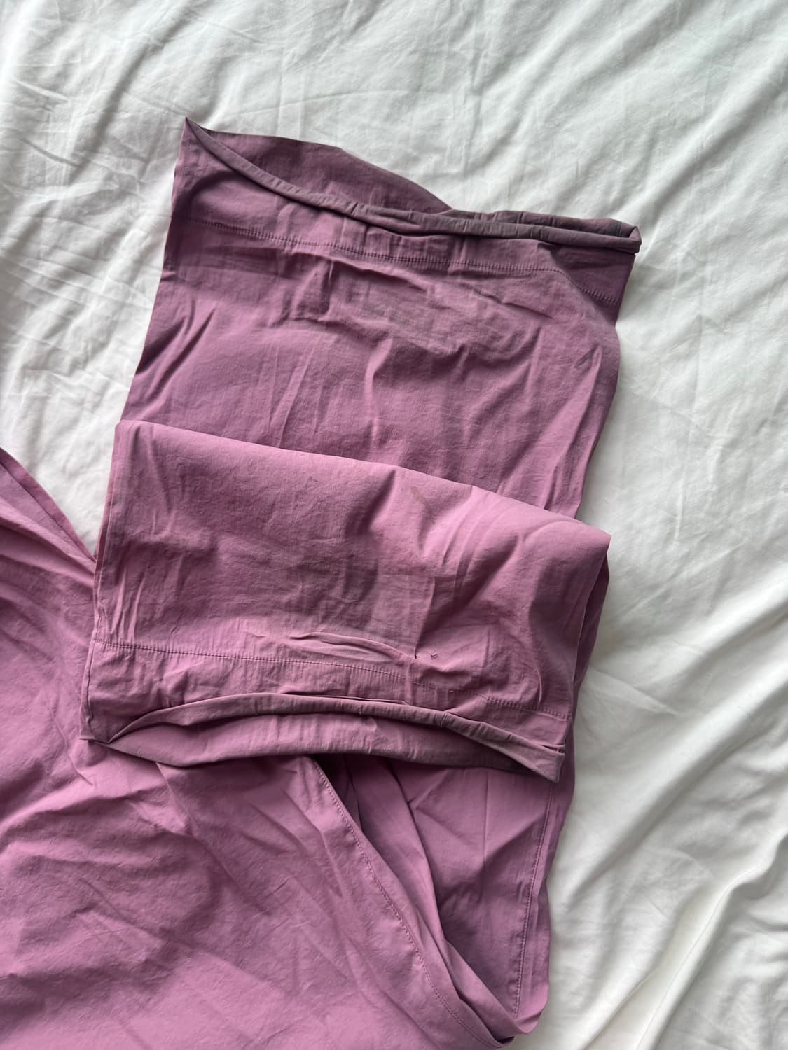 엔조블루스 banding wide pants indie pink 상품이미지5