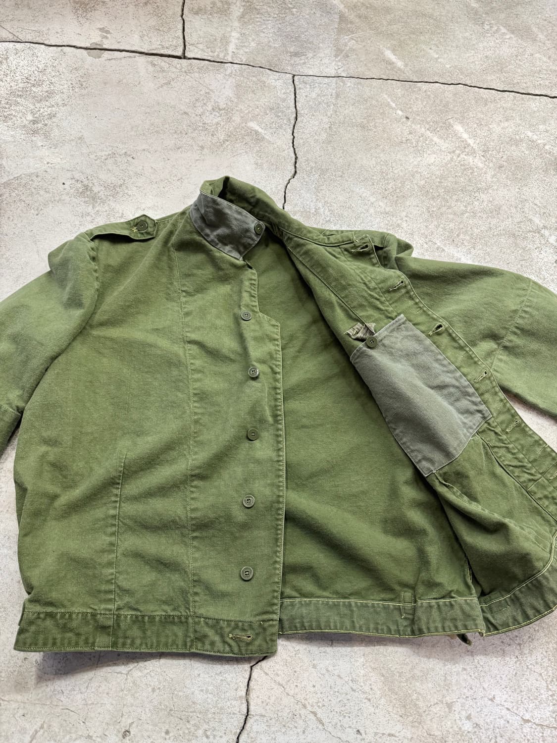 60s 스웨덴 밀리터리 미케닉 워크자켓 상품이미지9