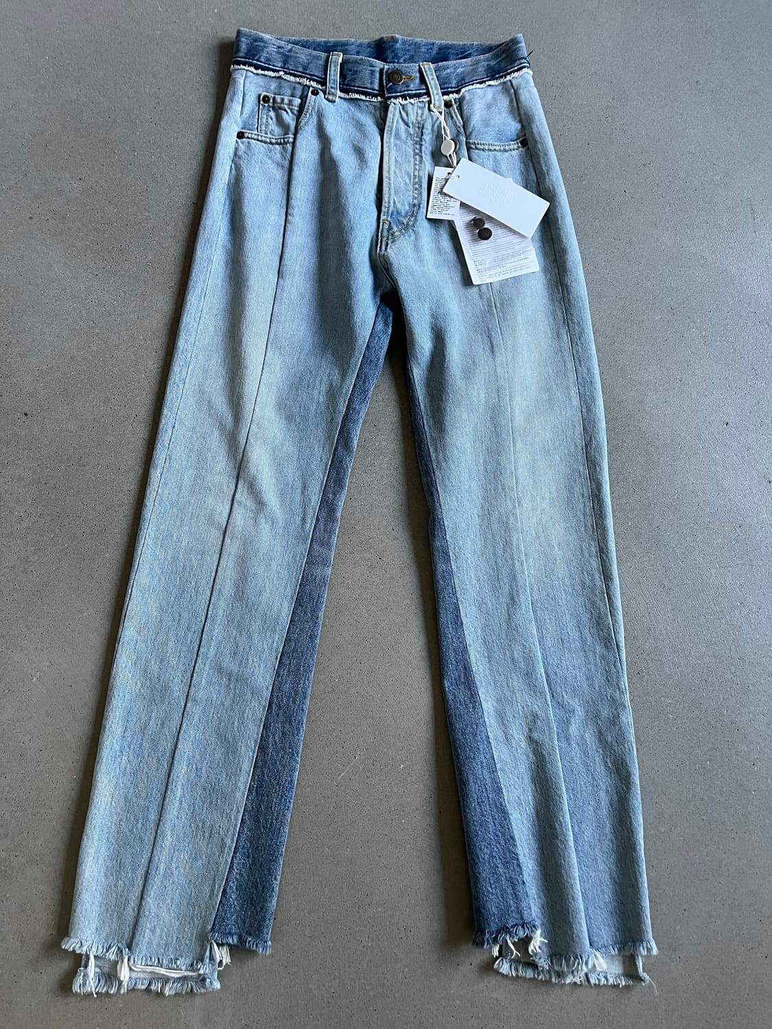 (새상품) 메종 마르지엘라 컨트라스 패널 스트레이트 진 상품이미지2