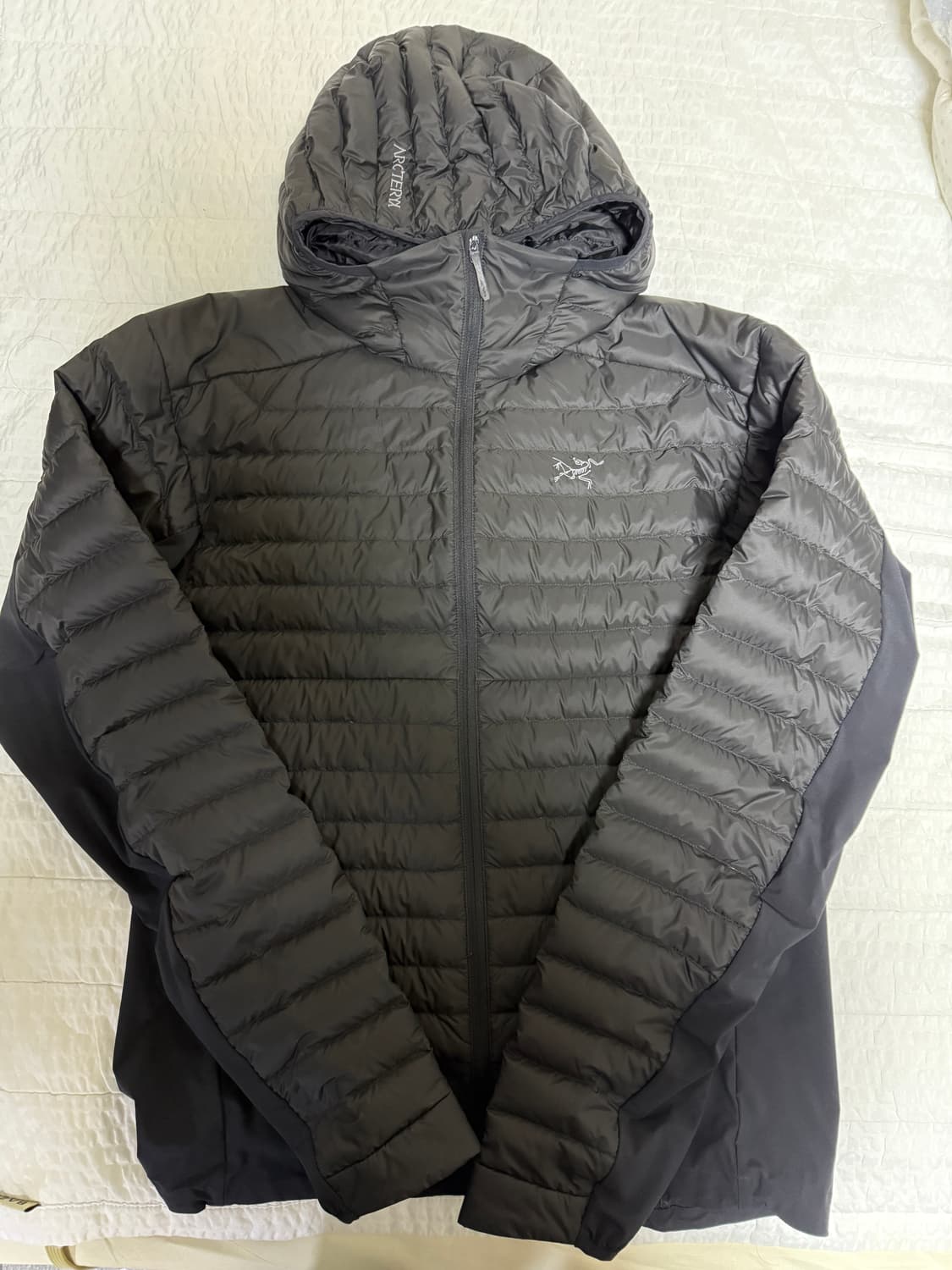 [M/M] 아크테릭스 세륨 하이브리드 후디 블랙 상품이미지2