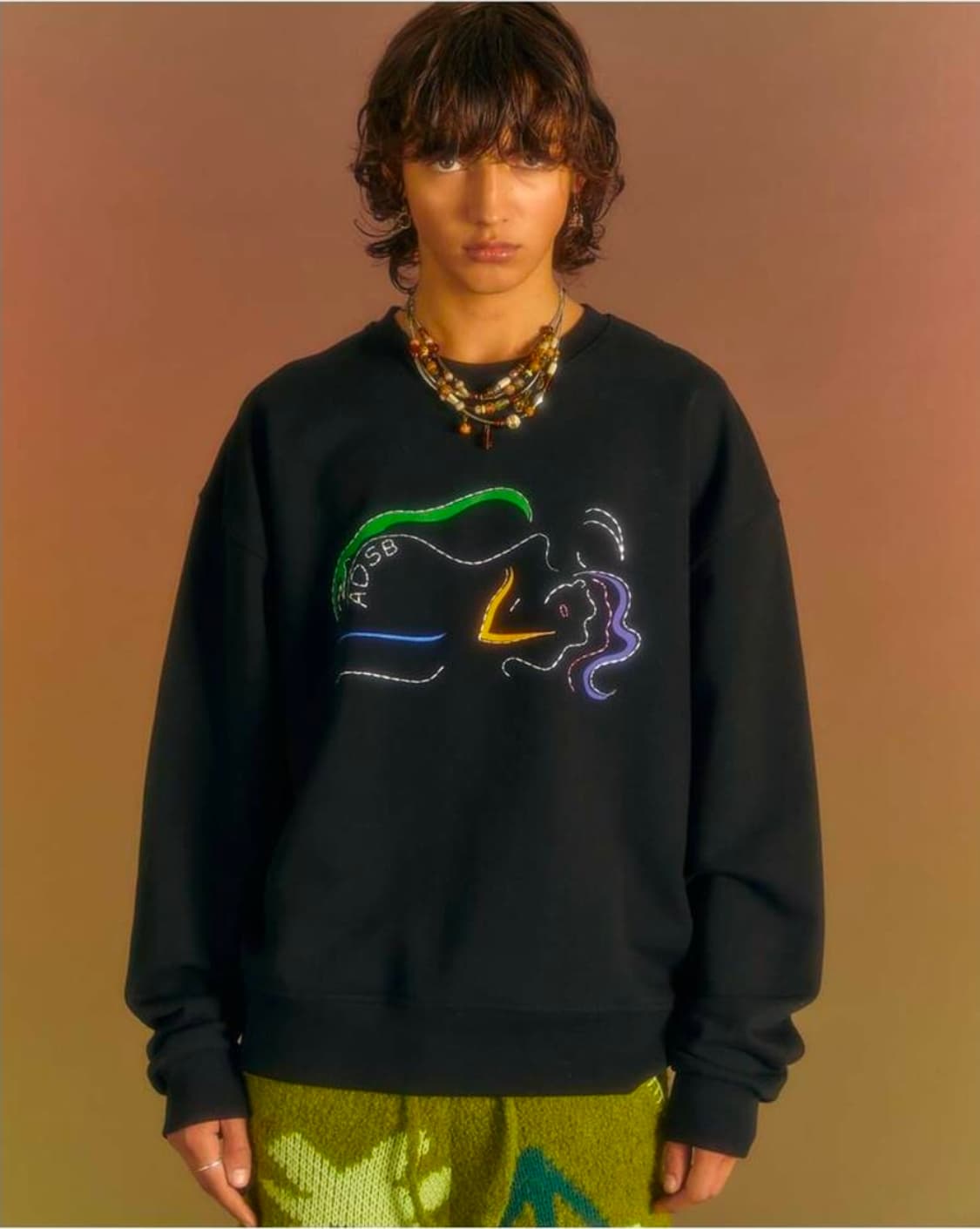 앤더슨벨 HOT SPRINGS SWEATSHIRTS L사이즈 상품이미지1