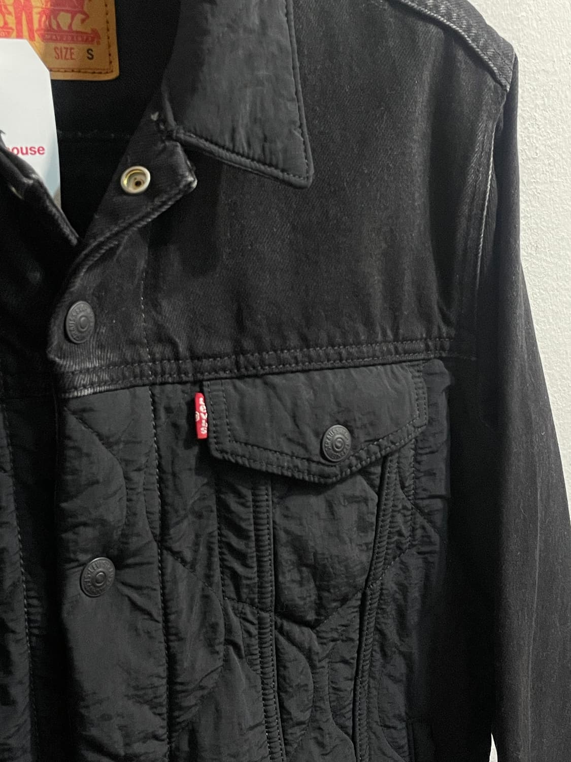  리바이스 블랙 트러커 자켓 상품이미지6