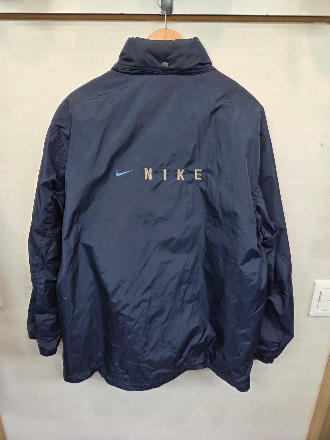 나이키 올드스쿨 빈티지 퀄팅조끼 분리형 후드 자켓 xl 상품이미지2