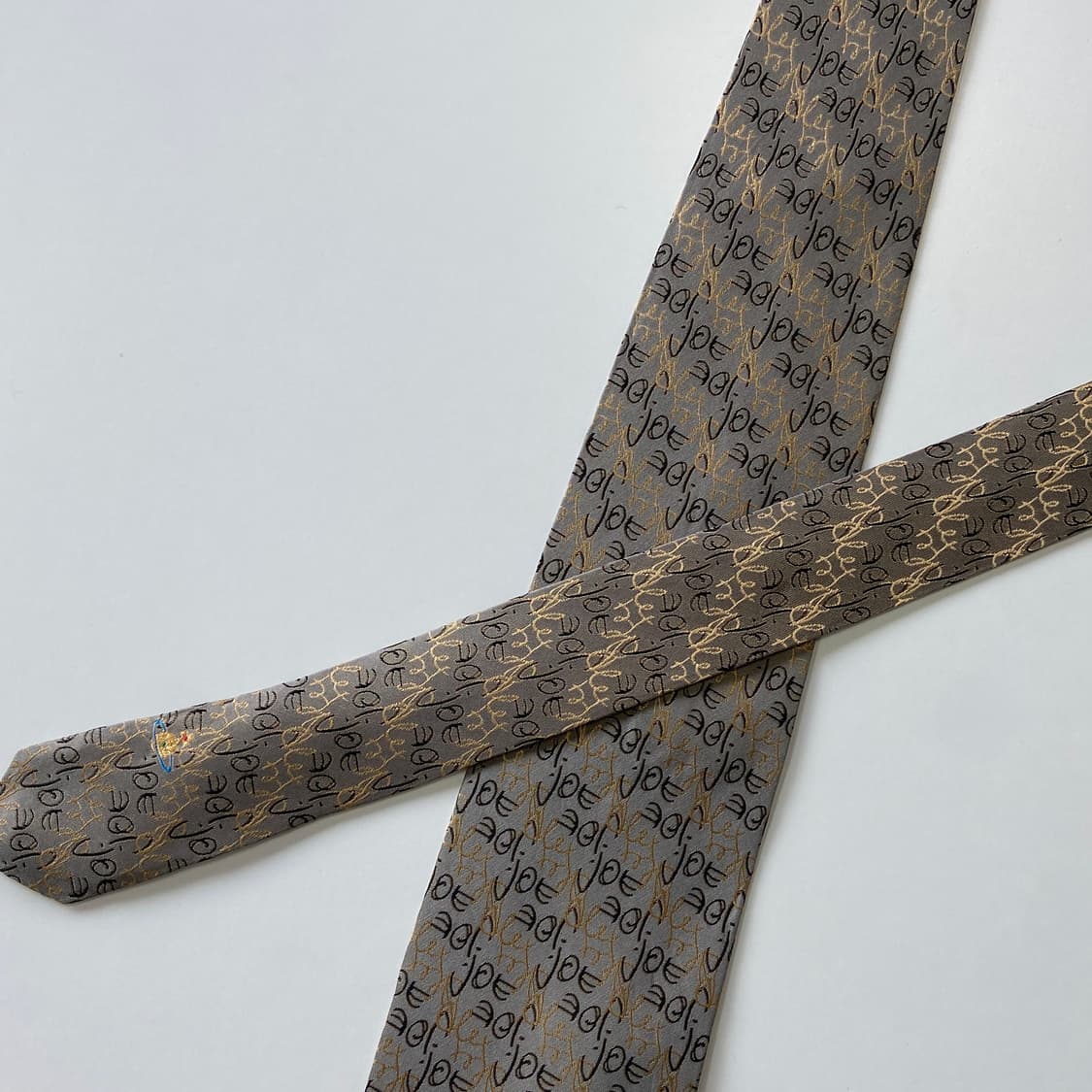 비비안웨스트우드 심플로고 정품 명품 넥타이(Vivienne) 상품이미지4