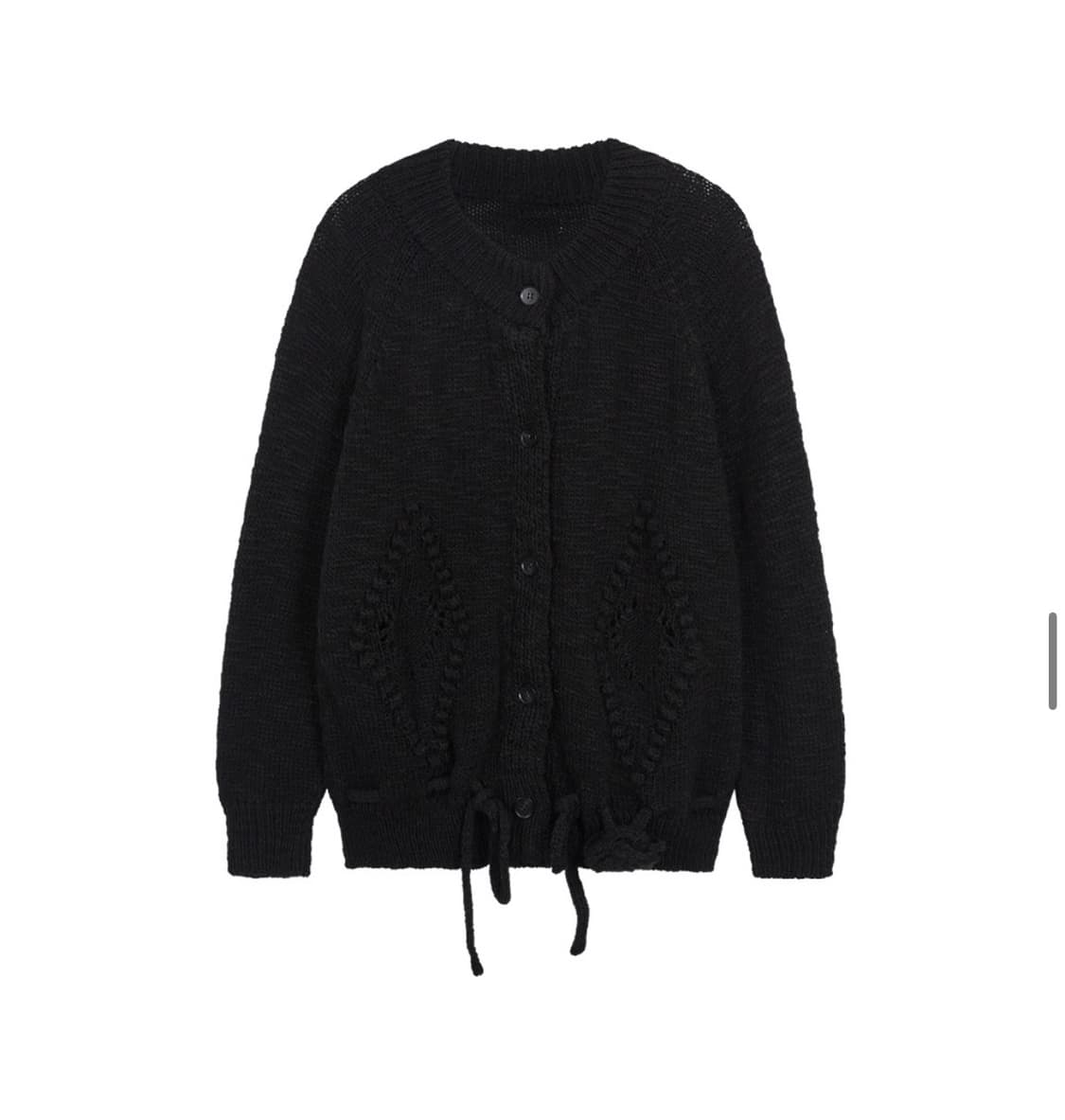 일리고 플레르 다이아 가디건 블랙 상품이미지4