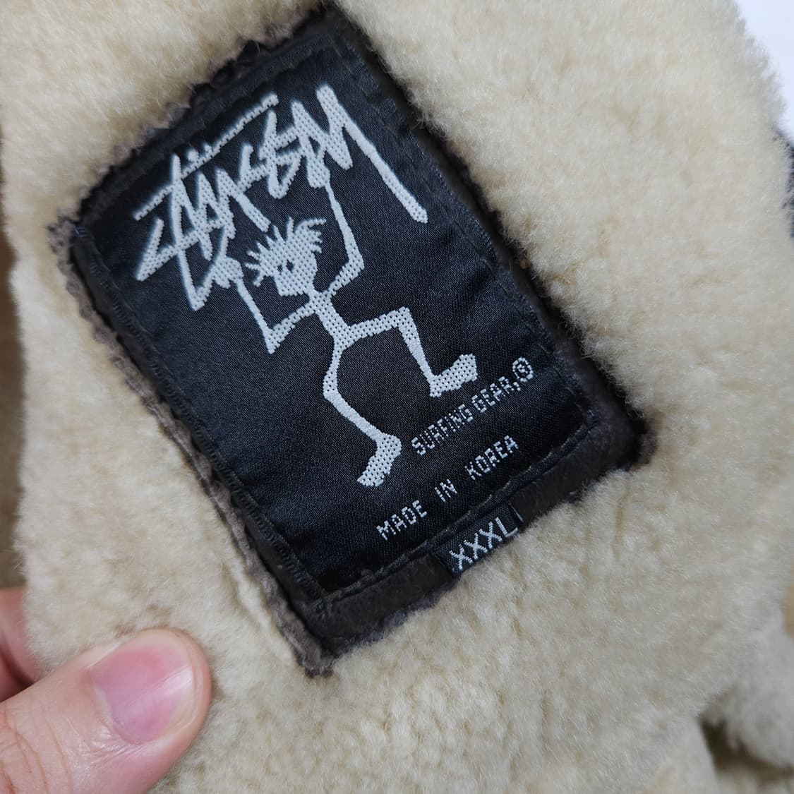 스투시 B-3 무스탕 상품이미지9