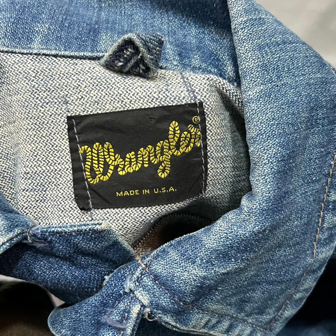  80s 랭글러 데님 트러커 자켓 y15083 상품이미지7