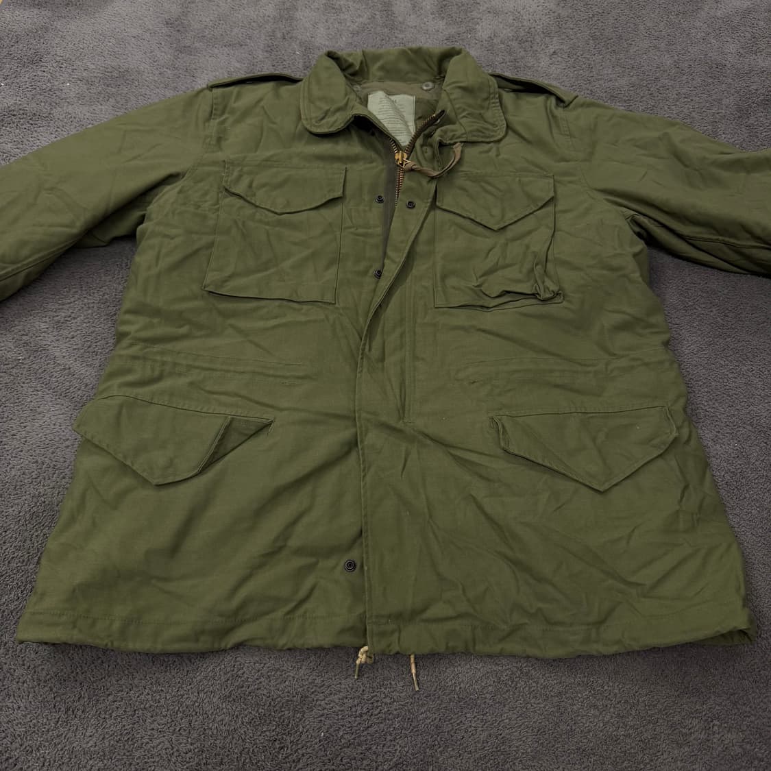 [ L ] 미군 밀리터리 m-65 필드 내피 점퍼 자켓 상품이미지3