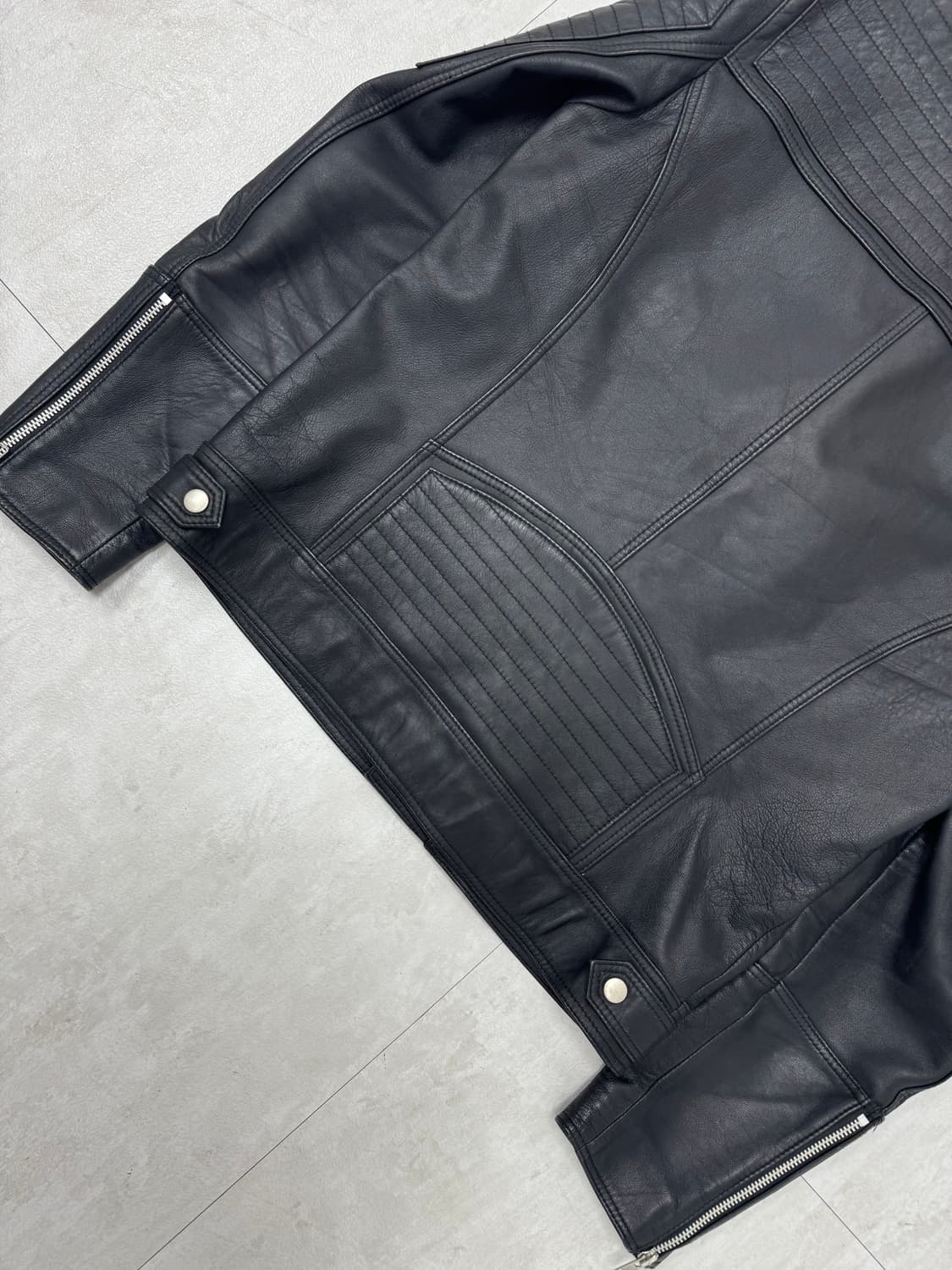 •206 LEATHER 양가죽 라이더 자켓 상품이미지7
