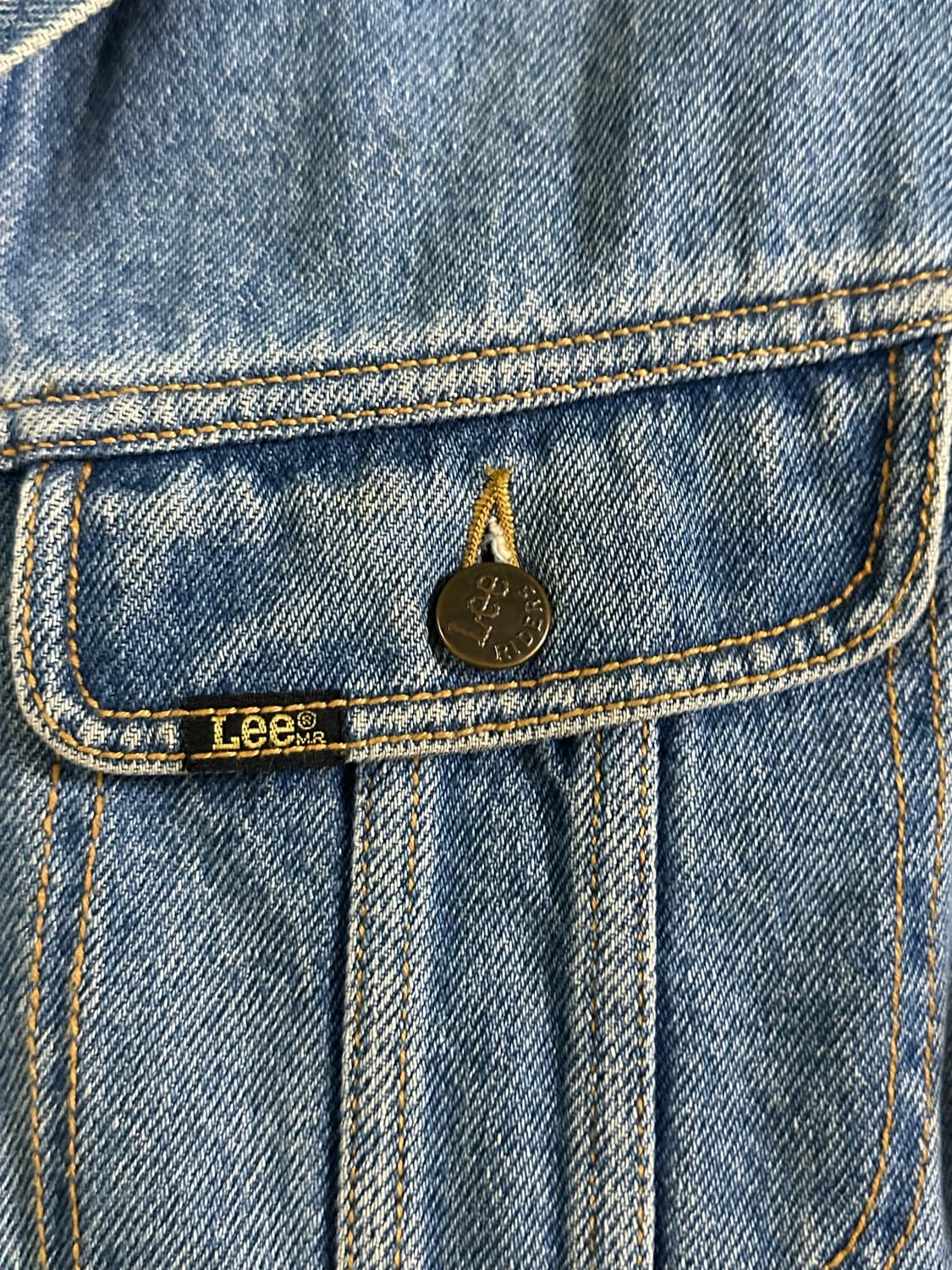 90s Lee 라이더스 연청 데님 트러커 상품이미지4