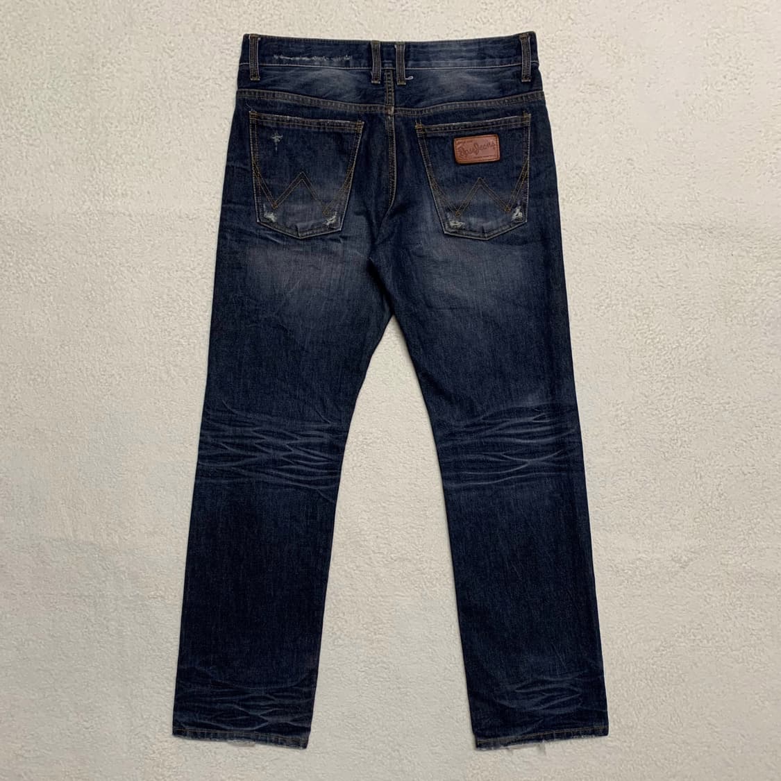 [35] DPSR 스트레이트핏 워싱 데님팬츠 상품이미지2